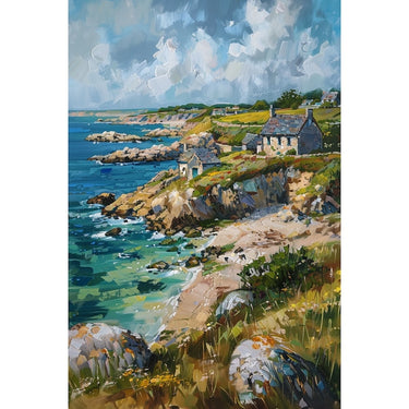 Sea View Oil Canvas